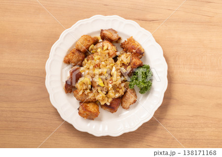 豚ロース揚げ ねぎだれ 豚ロース揚げ ねぎだれ 138171168