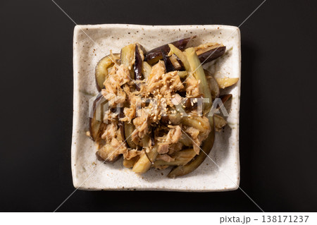 ナス　ツナあえ 138171237