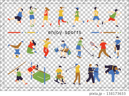 People who enjoy sports 138173633