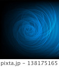 Abstract background with spiral lines blue gradient 138175165