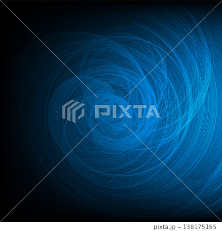 Abstract background with spiral lines blue gradient Abstract background with spiral lines blue gradient 138175165