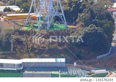 浜名湖パルパル観覧車下の堀江城跡（静岡県浜松市） 138176284