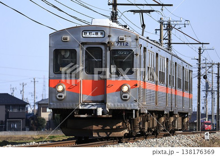 【北陸鉄道】7100形（石川線：道法寺〜井口） 138176369