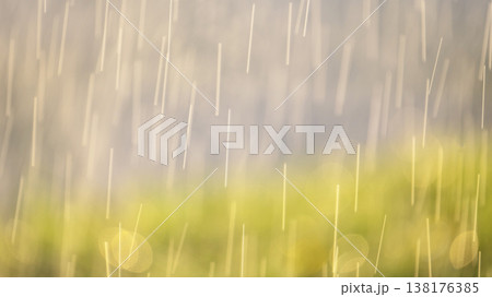 梅雨・激しく降る雨のイメージ 138176385