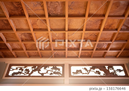 欄間と格天井 欄間と格天井 138176646