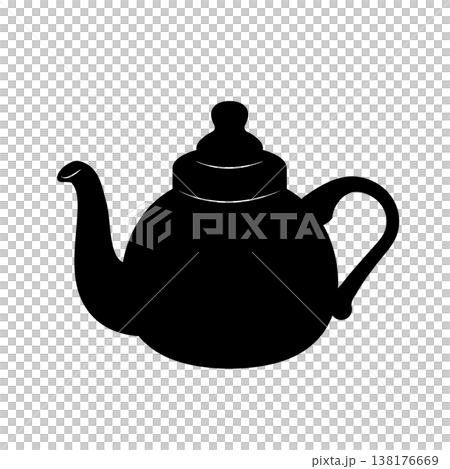 一個簡單的單色茶壺 一個簡單的單色茶壺 138176669