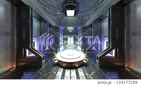 宇宙船内の風景 宇宙船内の風景 138177289