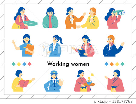 働く女性 働く女性 138177768
