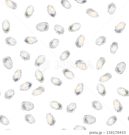 Seamless watercolor pattern with soft pussy willow buds scattered like snow. Minimal airy composition with organic movement, suitable for textiles, backgrounds and modern designs Seamless watercolor pattern with soft pussy willow buds scattered like snow. Minimal airy composition with organic movement, suitable for textiles, backgrounds and modern designs 138178433
