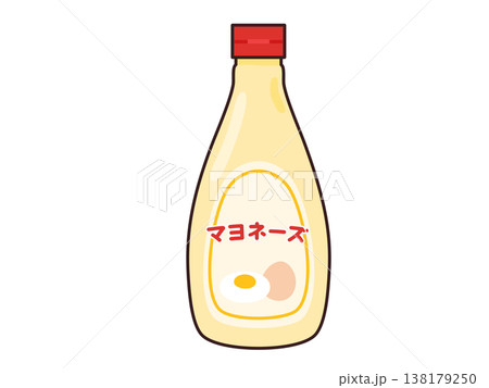 マヨネーズのイラスト マヨネーズのイラスト 138179250