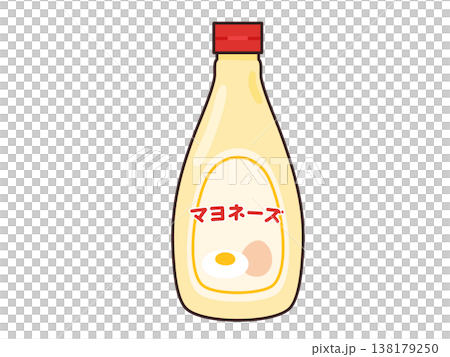 illustration of mayonnaise 138179250