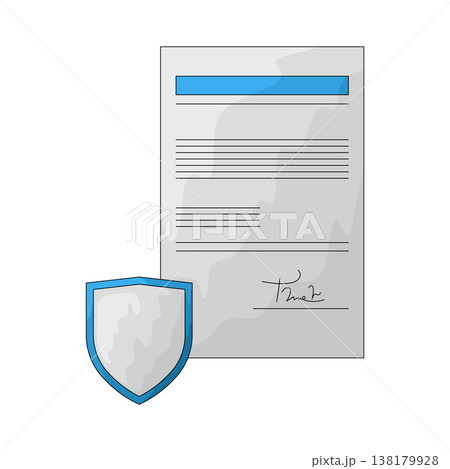 Illustration of Insurance Claim Illustration of Insurance Claim 138179928