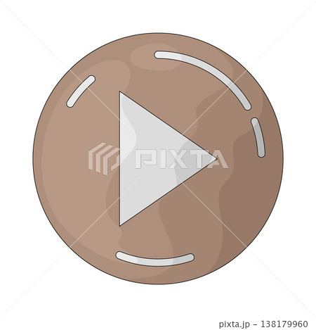 Illustration of Play Button 138179960