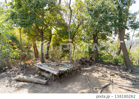 サントリー山の山頂（京都府乙訓郡大山崎町） 138180262