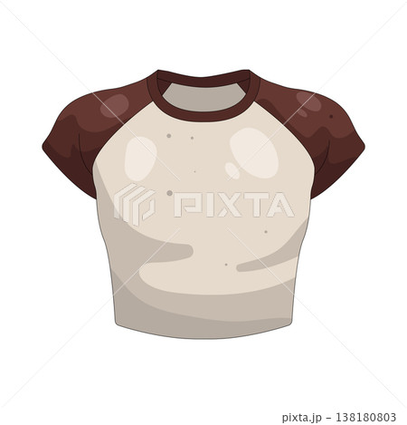 Illustration of crop top  138180803