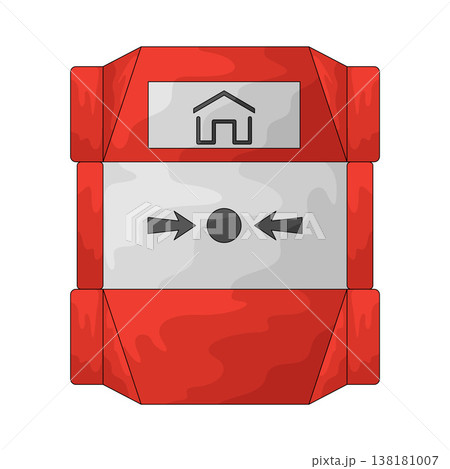 Illustration of Fire alarm 138181007
