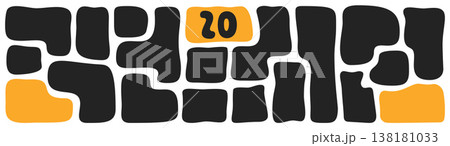 Black simple frames. 138181033