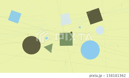 A minimalist vector composition in the style of abstractionism 138181362