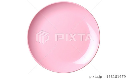 薄ピンクのお皿 138181479