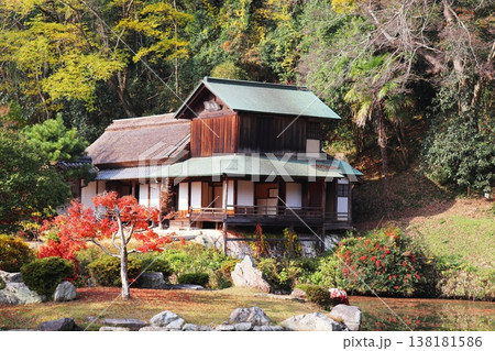 岡山県岡山市北区足守 近水園の紅葉 岡山県岡山市北区足守 近水園の紅葉 138181586