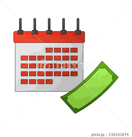 Illustration of Payment Schedule Illustration of Payment Schedule 138181674