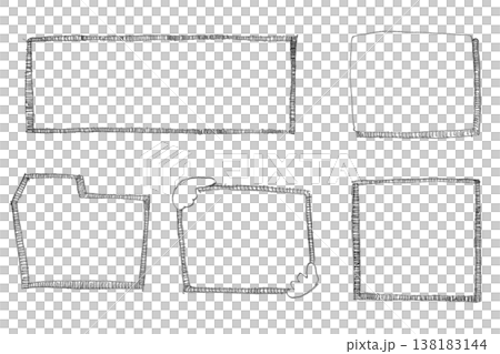 簡約時尚的裝飾相框套裝 138183144