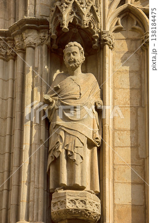 Sculpture of a Catholic Saint 138184475