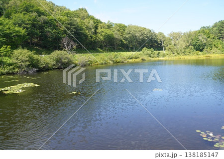 志賀高原の琵琶池 138185147