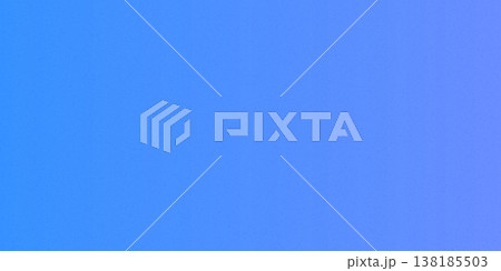 Summer blue sky grain texture background. Abstract minimalist gradient from azure to purple with fine noise pattern. Clean aesthetic backdrop for modern design. Vector illustration 138185503