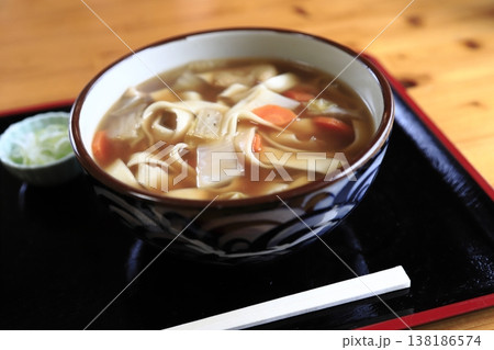 群馬県 郷土料理のおっきりこみうどん 群馬県 郷土料理のおっきりこみうどん 138186574