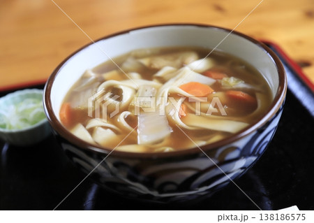 群馬県 郷土料理のおっきりこみうどん 群馬県 郷土料理のおっきりこみうどん 138186575