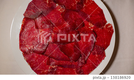 Cecina Meat, Spain Cecina Meat, Spain 138186920