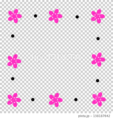 Floral frame Floral frame 138187642