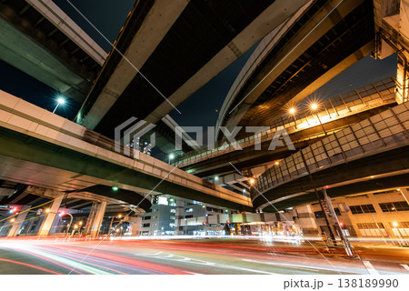 夜景　～大阪・阿波座ジャンクション・10～ 138189990