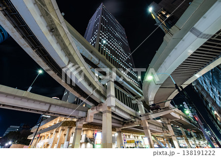 夜景 ~東京・池袋サンシャイン前・9~ 夜景 ~東京・池袋サンシャイン前・9~ 138191222