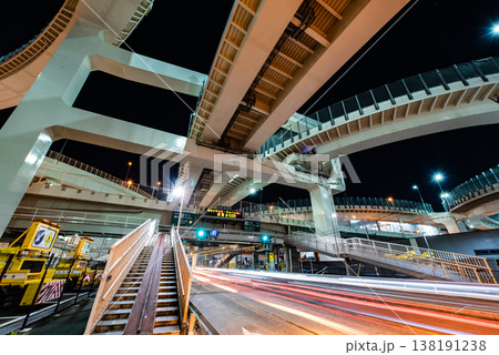夜景 ~横浜・生麦ジャンクション・11~ 夜景 ~横浜・生麦ジャンクション・11~ 138191238
