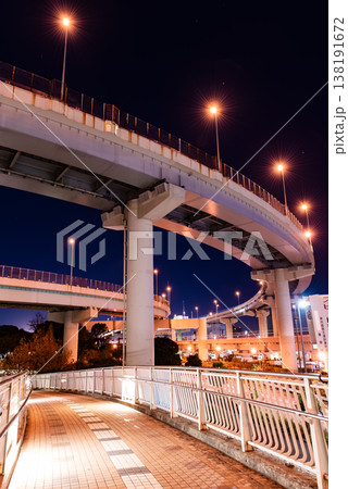 夜景 ~東京・辰巳ジャンクション・6~ 夜景 ~東京・辰巳ジャンクション・6~ 138191672