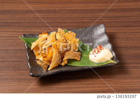 えいひれ 炙りで楽しむ珍味おつまみ 138193207