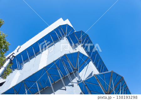 ビルの建設工事 138193298