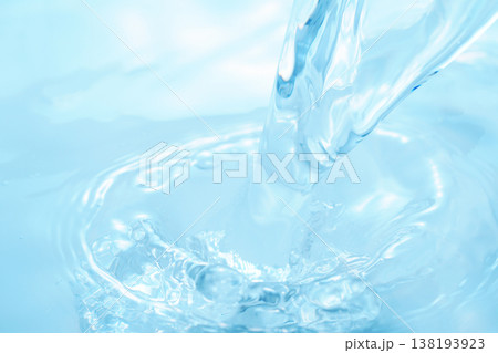 水・水面・水飛沫・波紋・水柱・テクスチャ・背景素材 水・水面・水飛沫・波紋・水柱・テクスチャ・背景素材 138193923