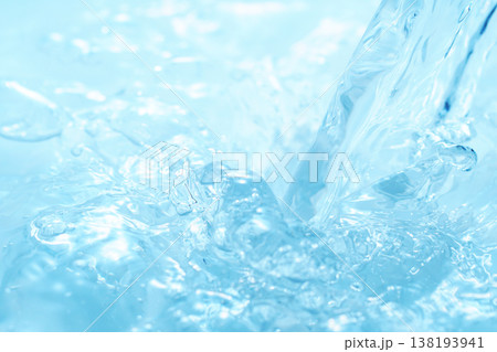 水・水面・水飛沫・波紋・水柱・テクスチャ・背景素材 水・水面・水飛沫・波紋・水柱・テクスチャ・背景素材 138193941