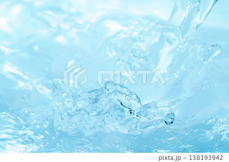 水・水面・水飛沫・波紋・水柱・テクスチャ・背景素材 水・水面・水飛沫・波紋・水柱・テクスチャ・背景素材 138193942
