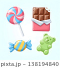 Vibrant Collection Of Delicious Candies And Chocolates 138194840