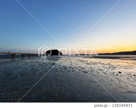 美しい夕景 138194971