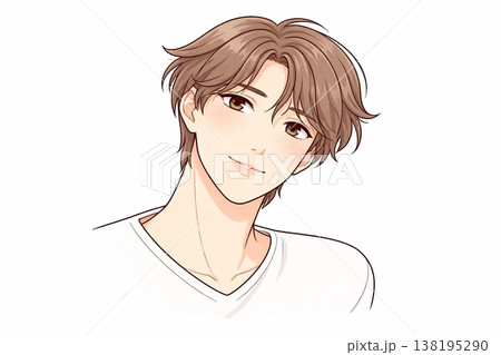 微笑みかける男性 138195290