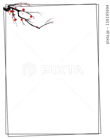 Chinese style ancient landscape and flower-and-bird illustration background Chinese style ancient landscape and flower-and-bird illustration background 138195694