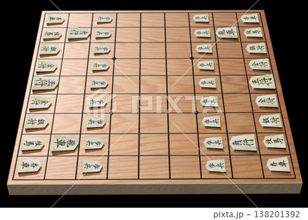 将棋（3DCG）黒バック 138201392