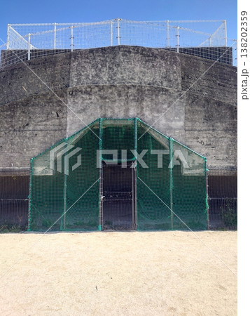 掩体壕　掩体壕跡　戦争遺構  (長崎県大村市／下原口公園) 138202359