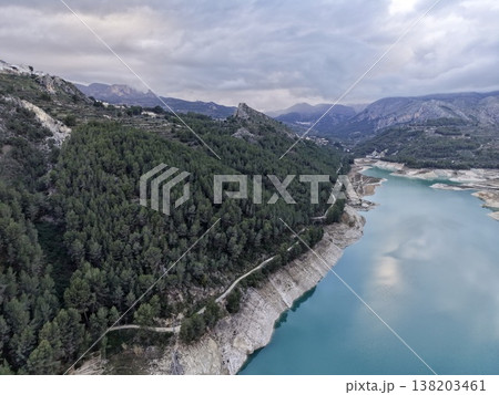 Sky view landscape, Aerial imagery capturing natural features and landscape elements comprehensively Sky view landscape, Aerial imagery capturing natural features and landscape elements comprehensively 138203461
