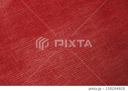 Textured corduroy furniture fabric in red colors 138204928